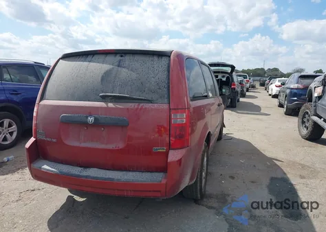 2008 Dodge Grand Caravan Se from USA, damaged, VIN 2D8HN44H78R746654